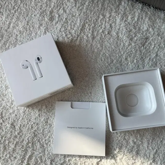 에어팟 AirPods 2세대 케이스 박스