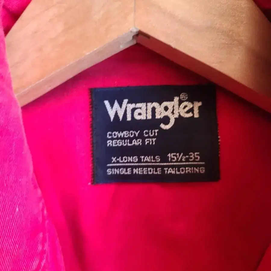 wrangler 랭글러 캔버스 코튼 워크 셔츠