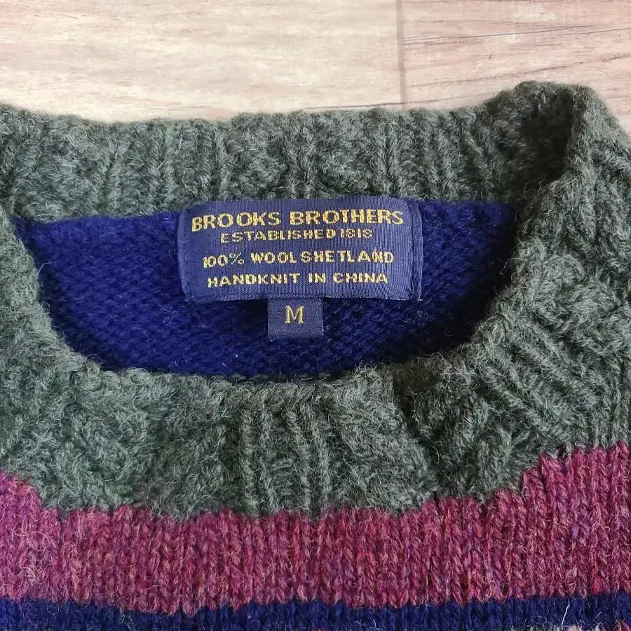 brooks brothers 브룩스 브라더스 hand knit