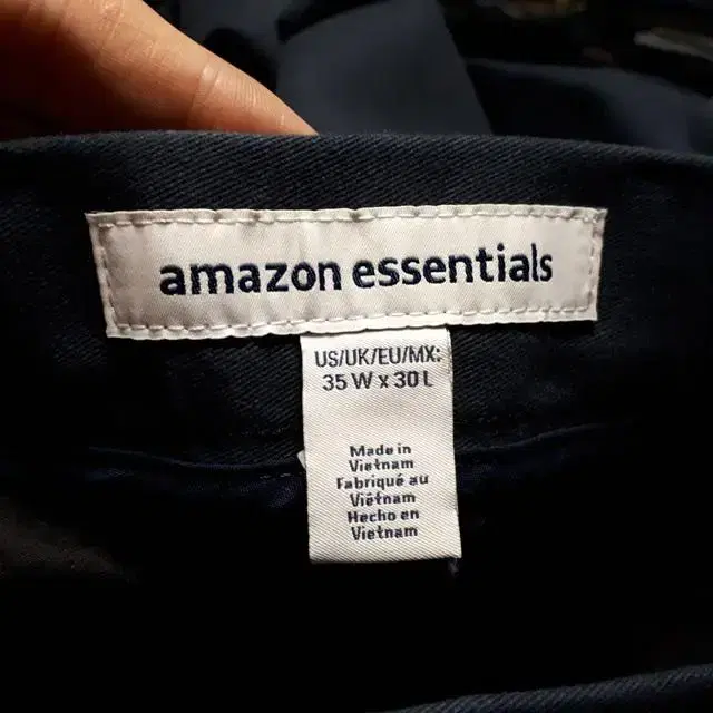 35/amazon essentials 클래식핏 팬츠/35-453