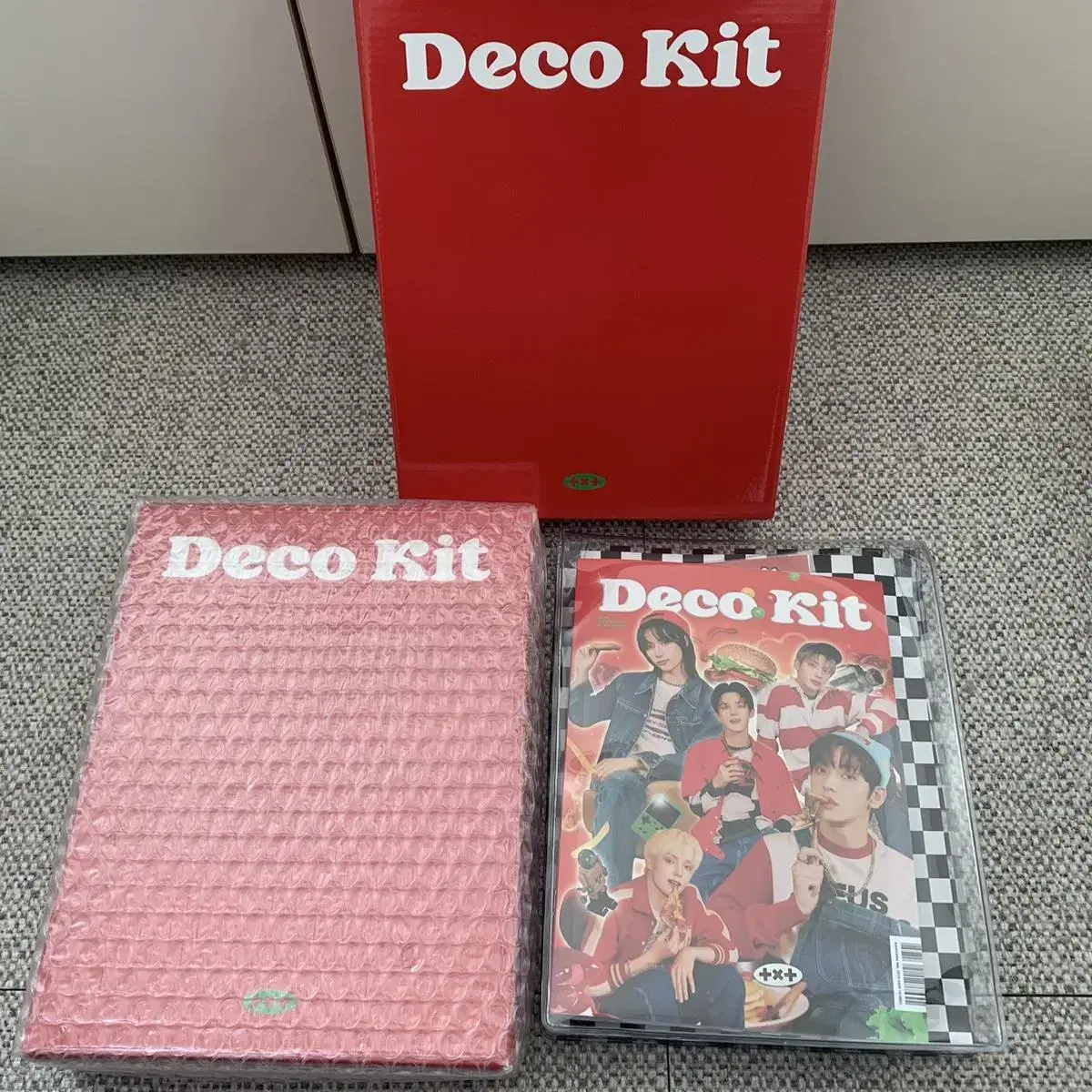 New) txt Deco kit limited edition (Beomgyu photocard)