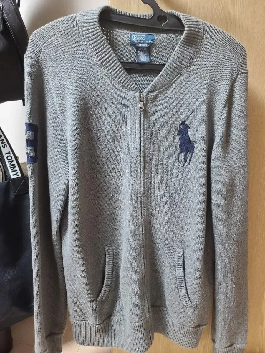 Polo Knit Zip-Up (Big Junior XL)