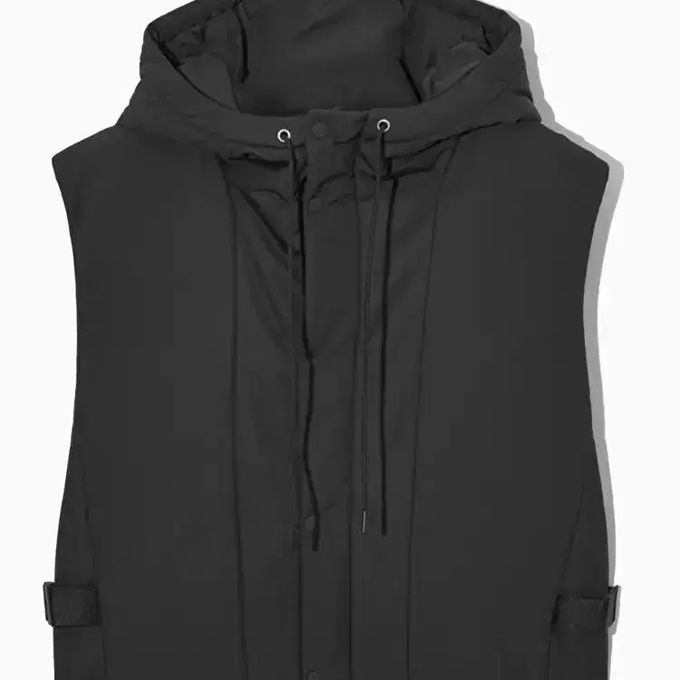 [새상품]cos / 후디드 패디드 질레hooded padded gilet