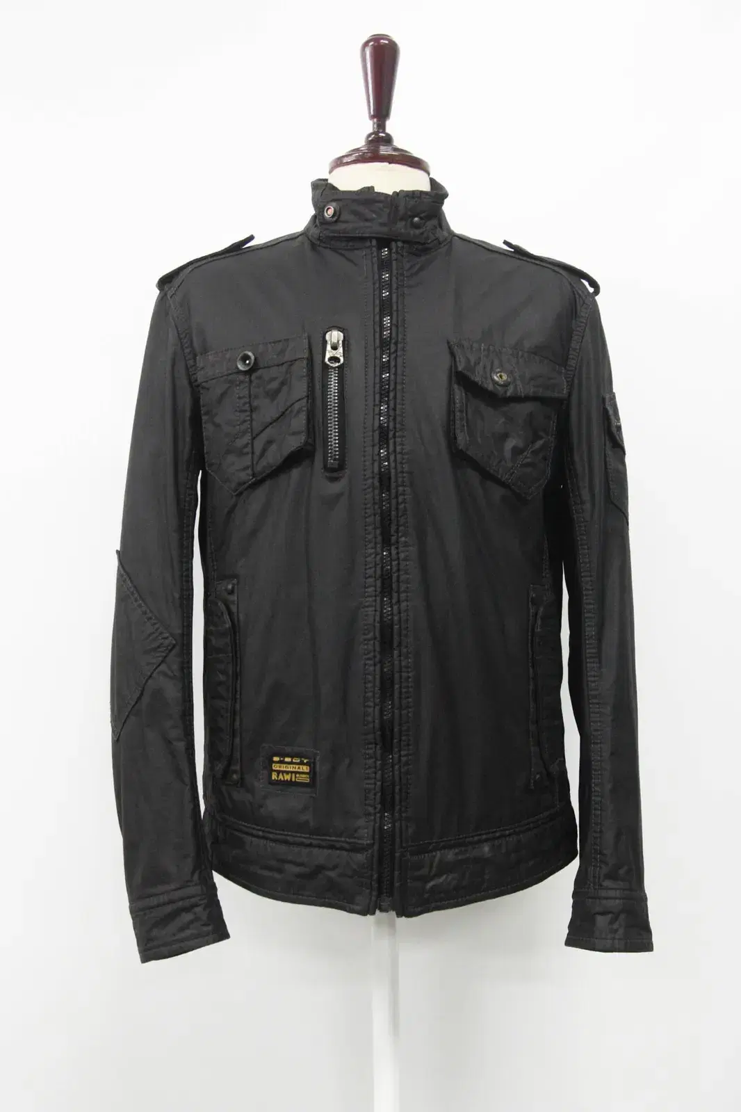 'SUNBOY' 5-pocket black rider jacket