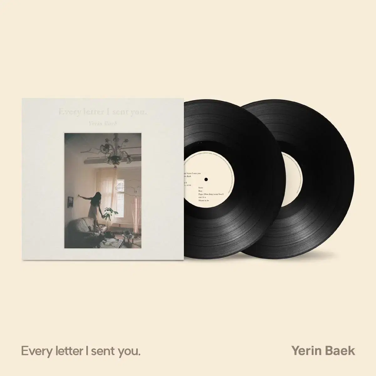 ペクイェリン yerin baek レコード LP 新品未開封 ペクイェリン yerin baek レコード LP 新品未開封 - メルカリ