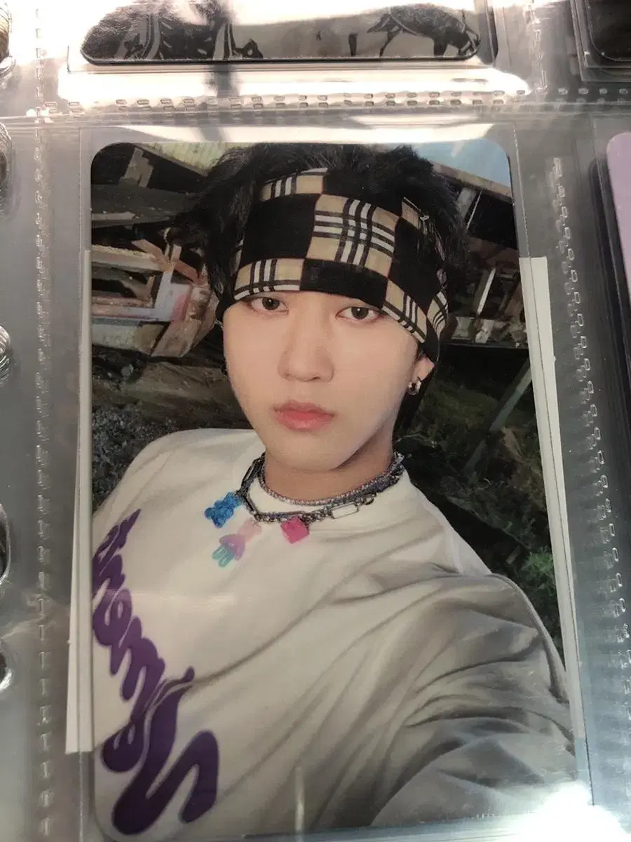 straykids changbin noji album photocard