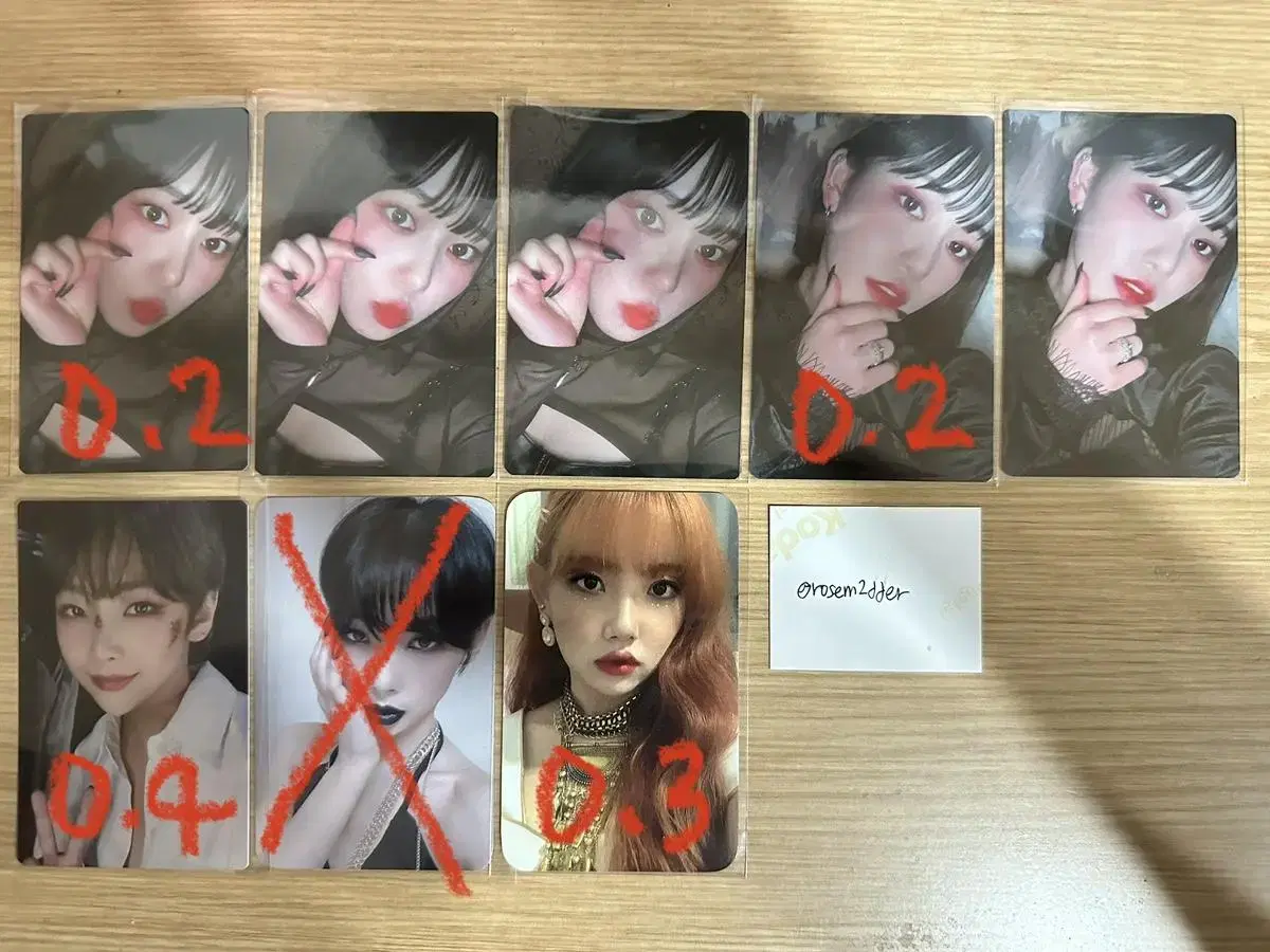 Pinkfantasy Bizarre Tales photocard alfo wts Pinkfantasy