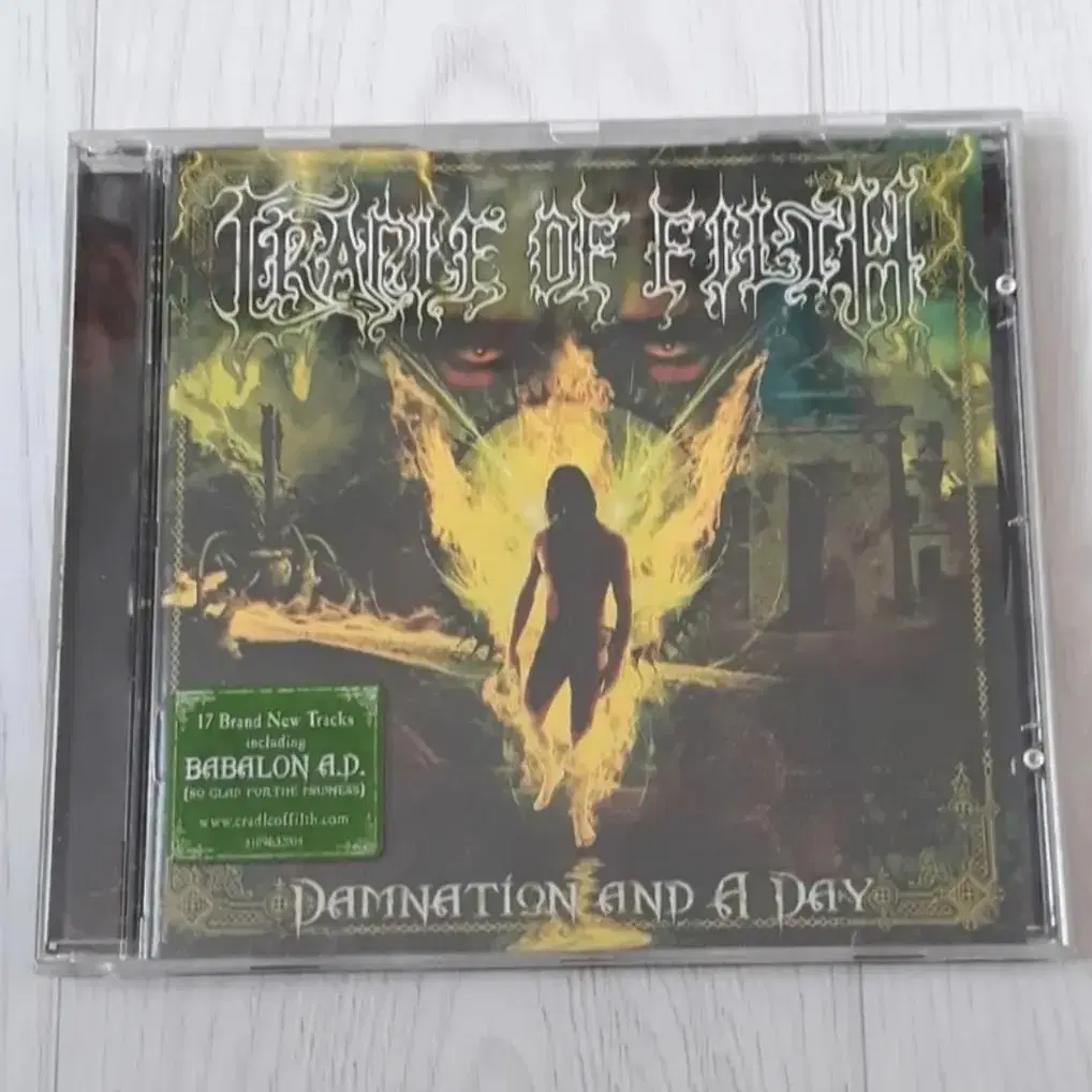 Rock헤비메탈 심포닉메틀 Cradle Of Filth 영국반 씨디 cd