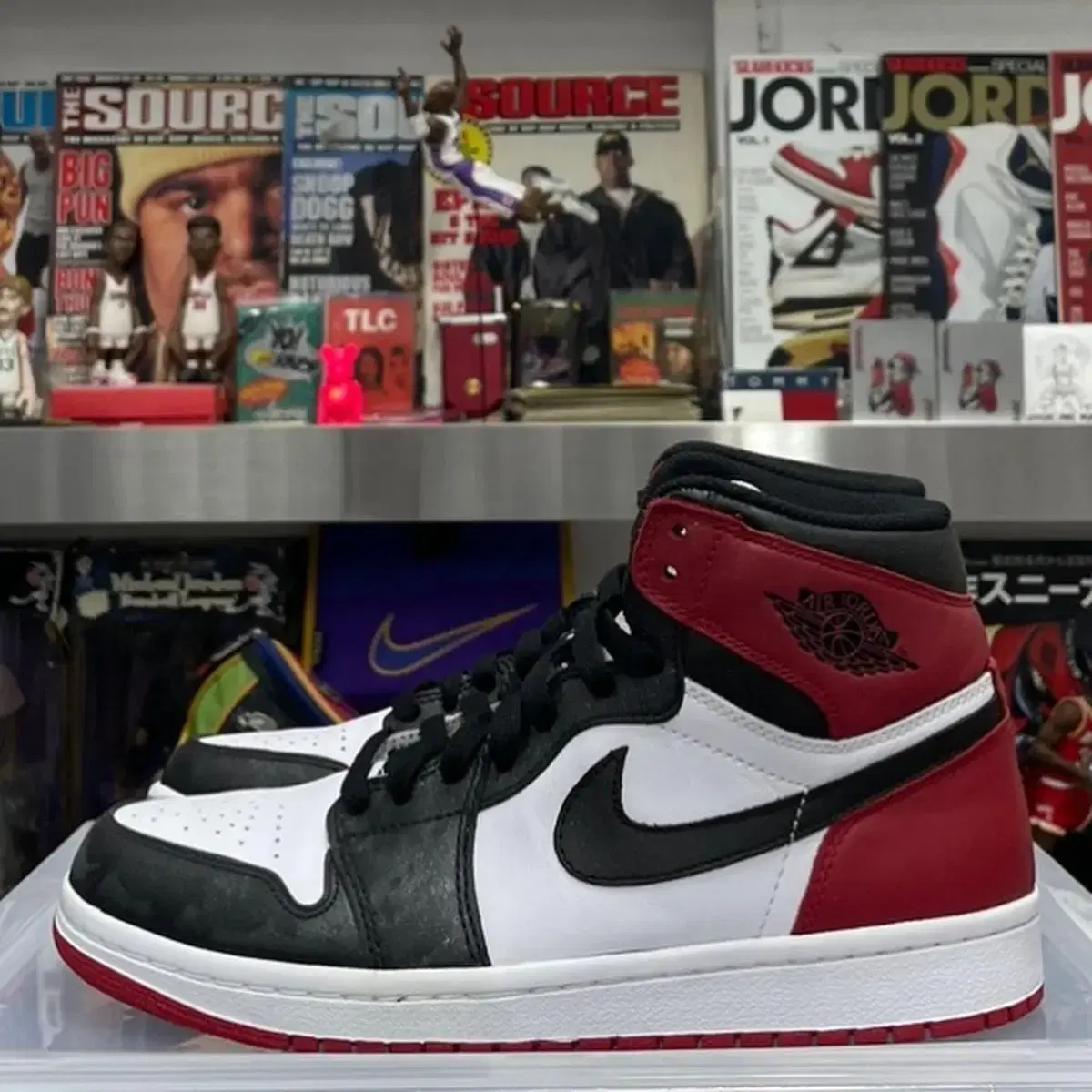 나이키 조던1 블랙토 jordan1 retro black toe 2013