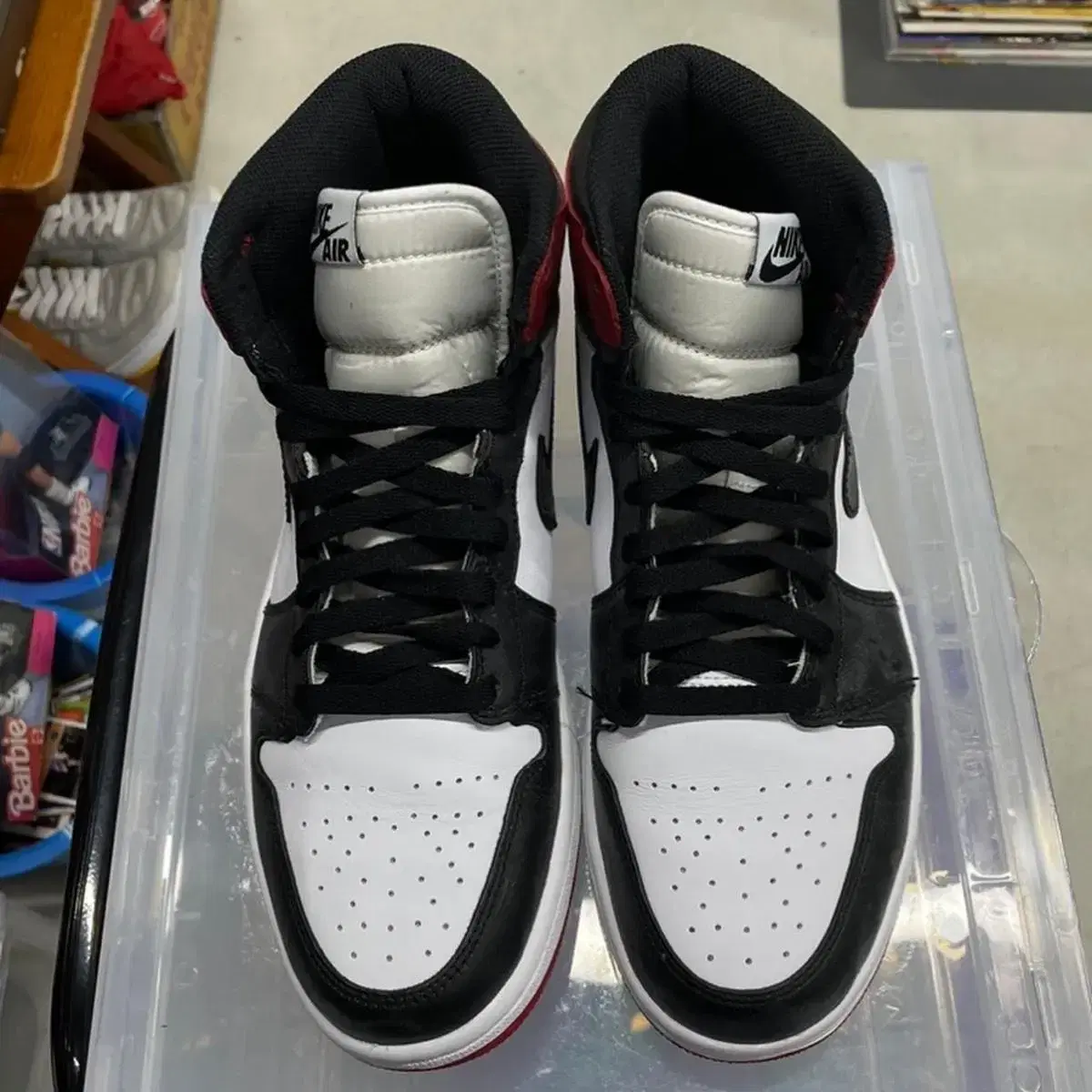 나이키 조던1 블랙토 jordan1 retro black toe 2013