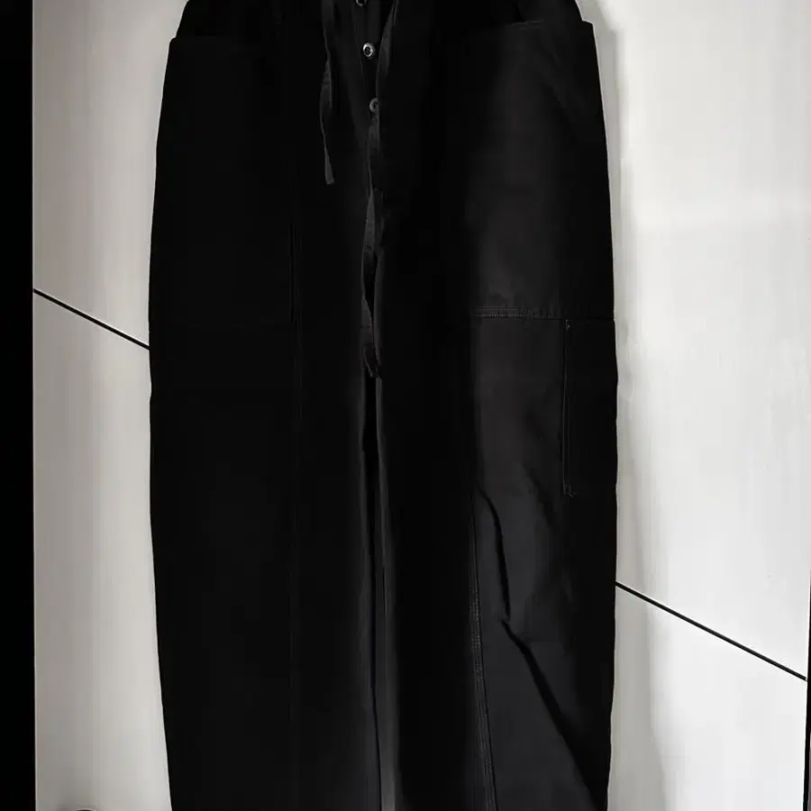 [르메르/22ss] (48) Black Cotton Trousers