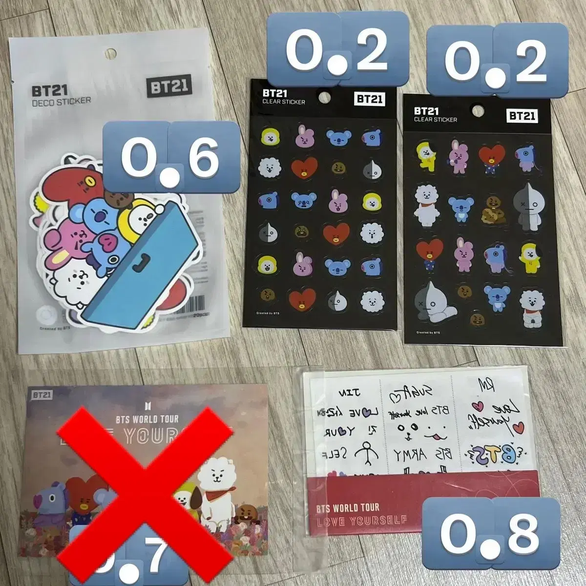 BT21 sticker