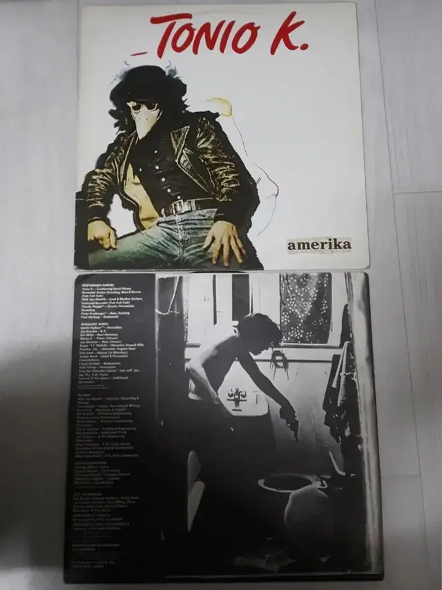 Rock 싱어송라이터 Tonio K. 캐나다반 엘피 바이닐 lp