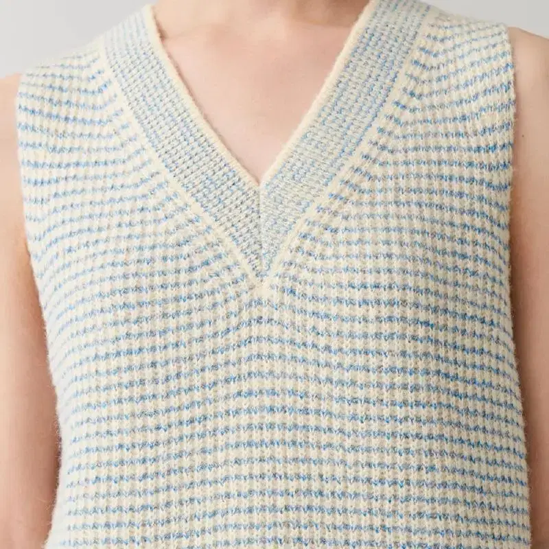 cos knit vest