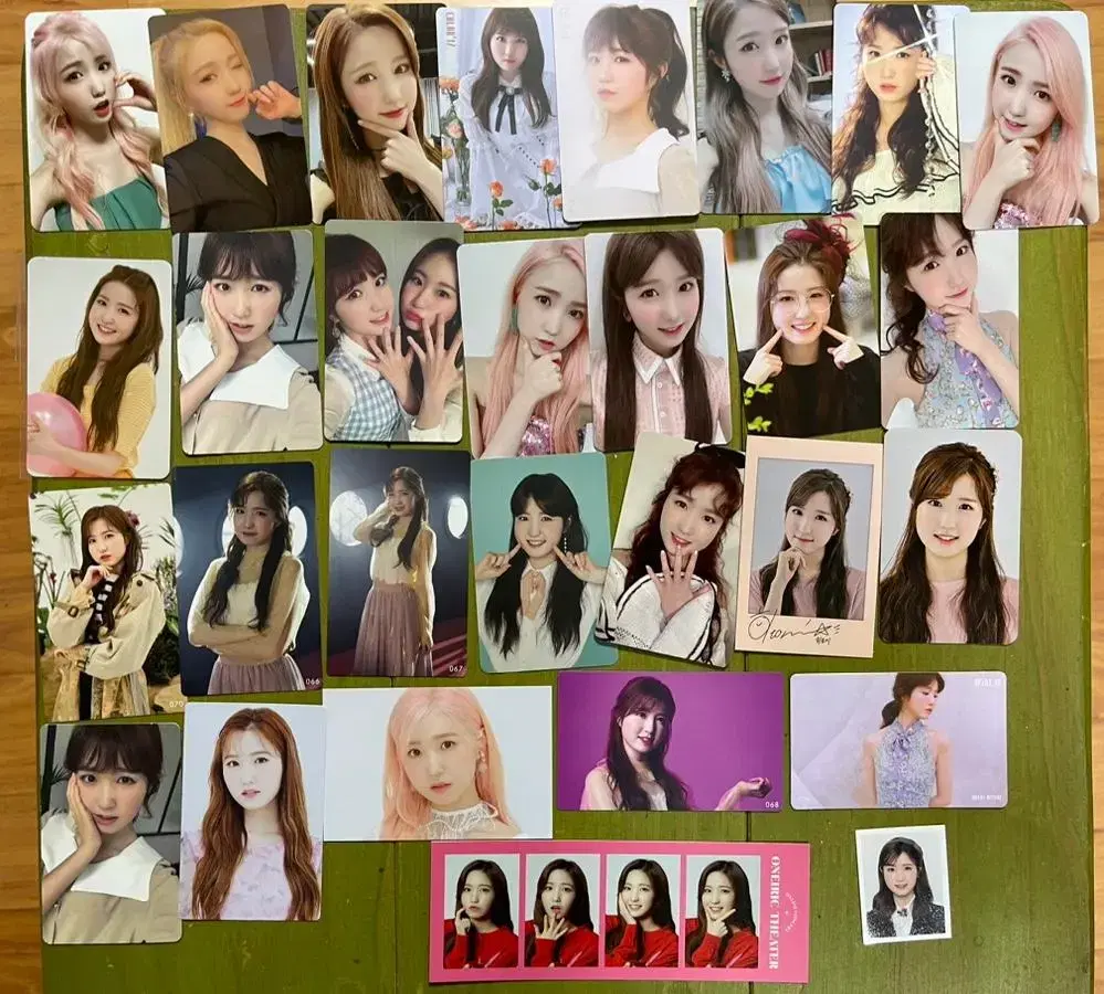 iz*one Hitomi official goods photocard Bulk transfer of photos