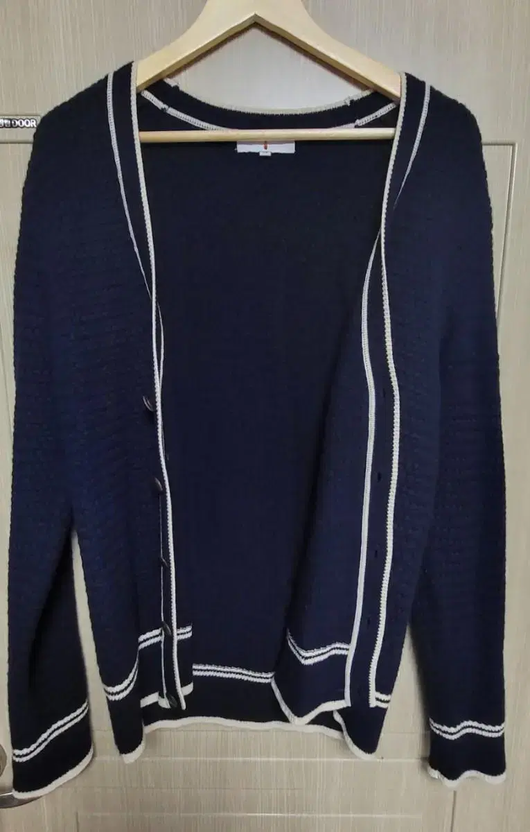 Custom mellow navy cardigan momo100per 38 size (notation100)