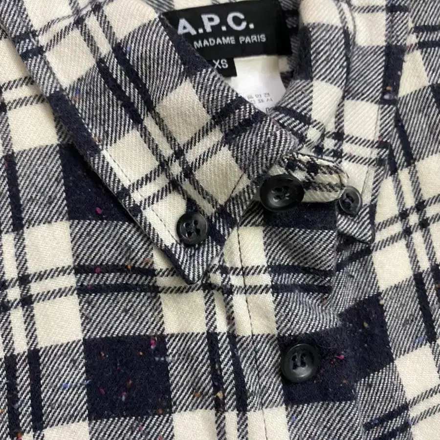 APC 체크셔츠