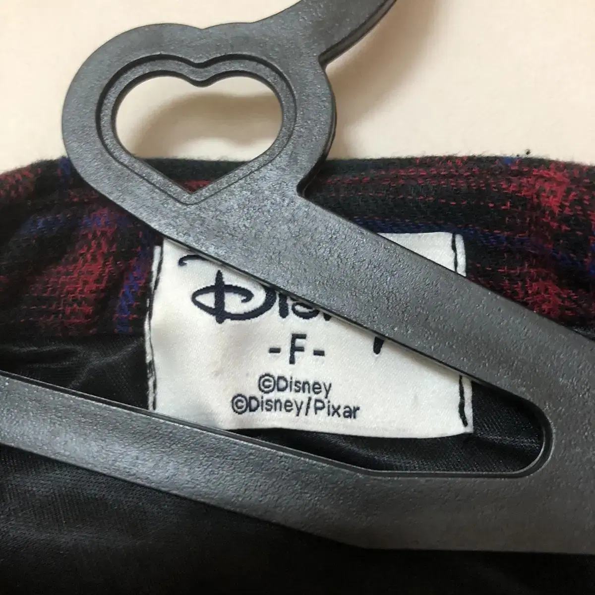 Vintage Disney mickey red check nb