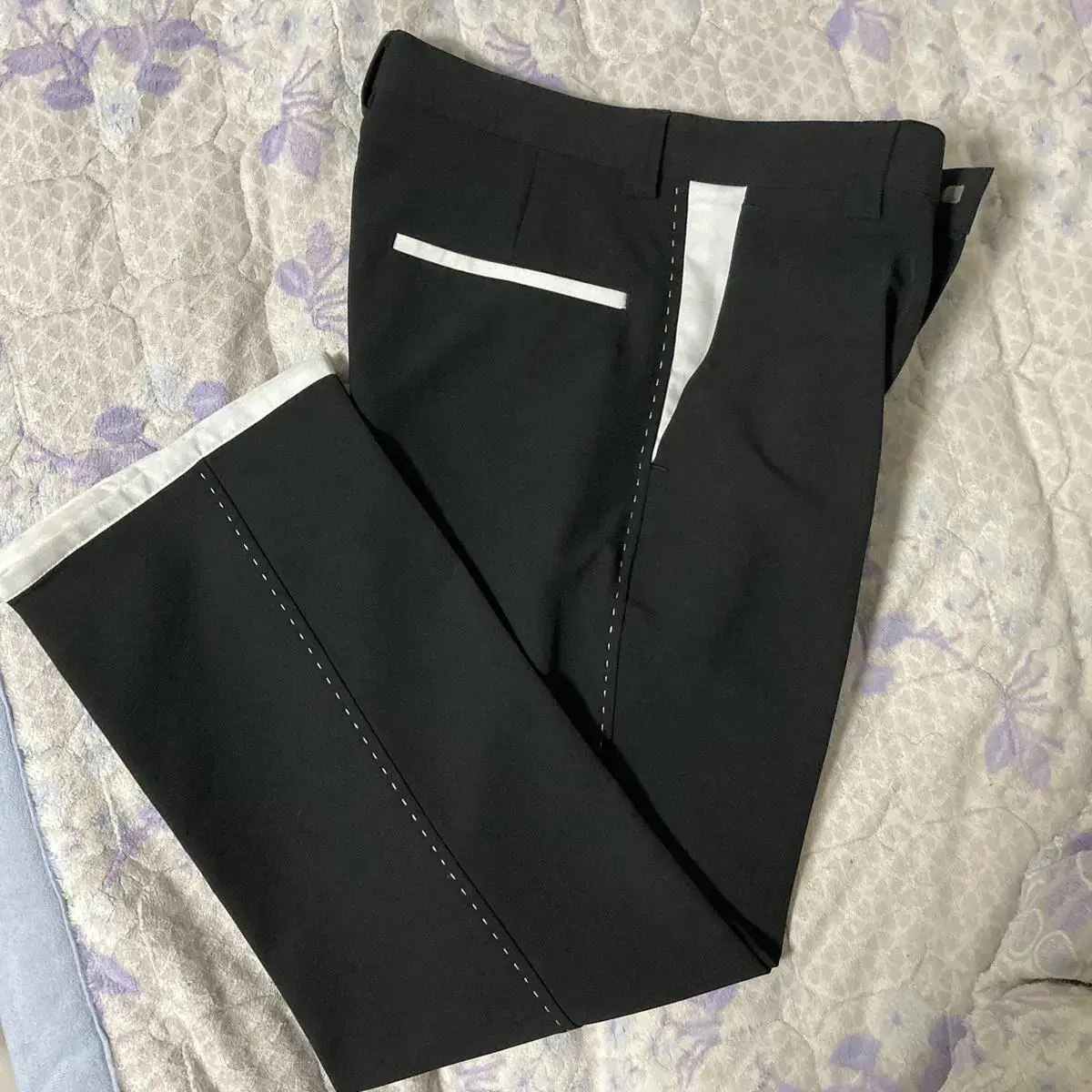 Hucklejacket OnFlick Piping Slacks, size 1