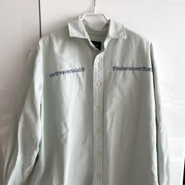 thisisneverthat MI-logo oxford shirt