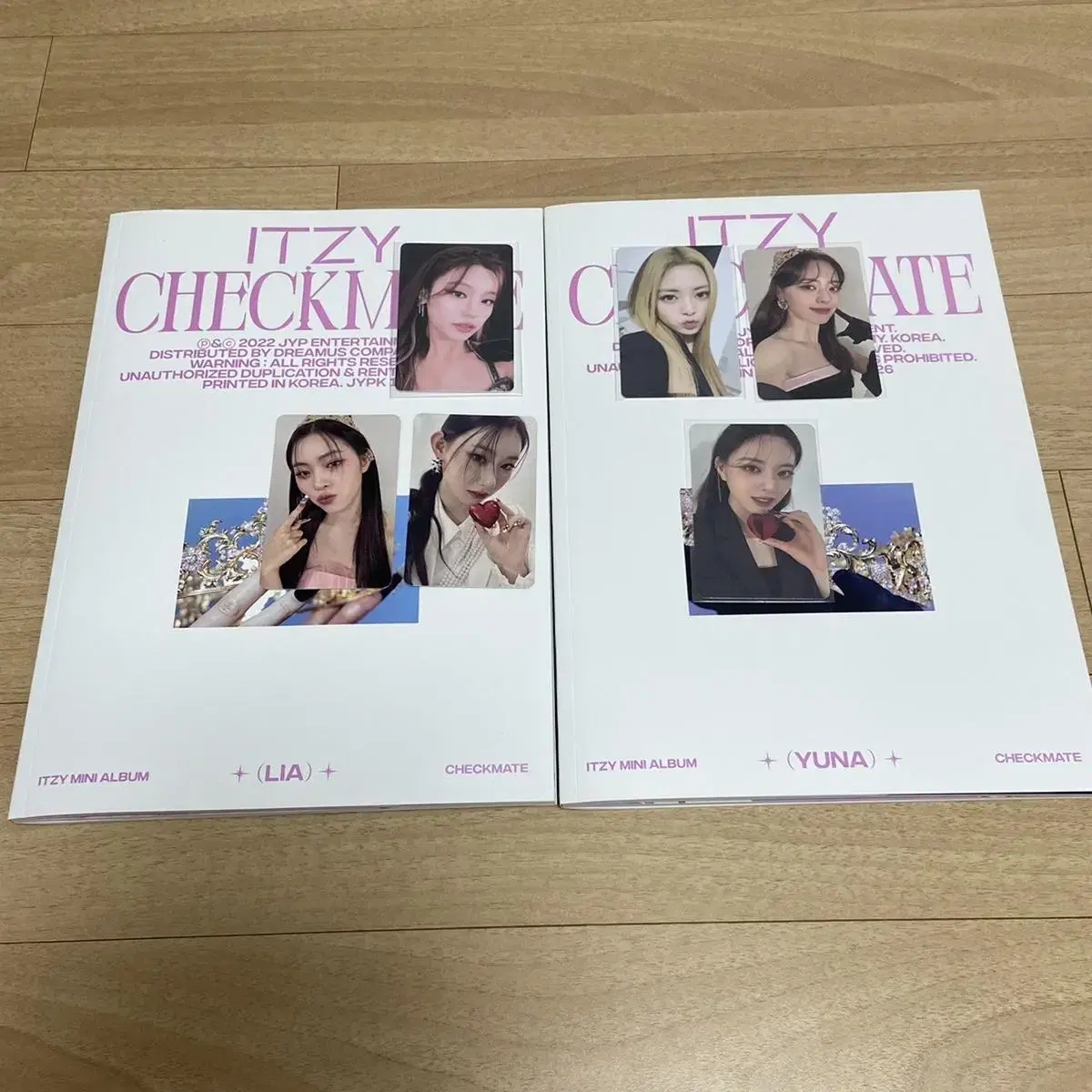 ITZY itzy yeji yuna ld ryujin chaeryeong album photocard WTS PhotoKard