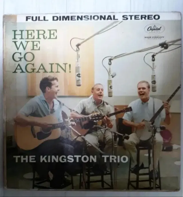 포크 Kingston Trio 1959년 오리지널미국반 엘피 바이닐 lp