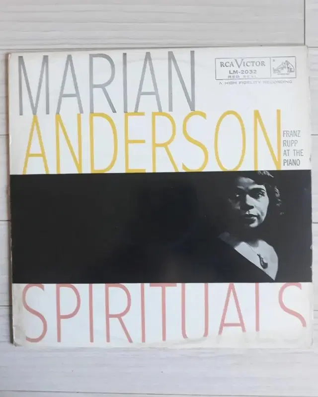 흑인음악 소울 고전 마리안앤더슨 Marian Anderson 엘피 바이닐