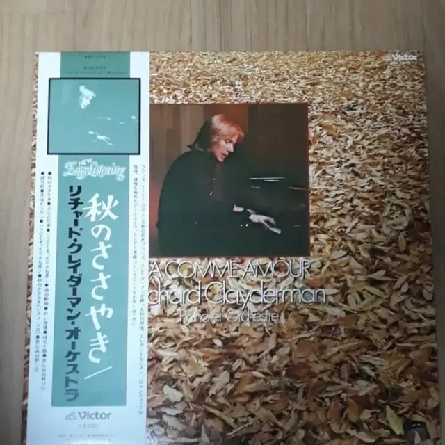 Richard Clayderman 가을의속삭임 일본엘피 바이닐 vinyl