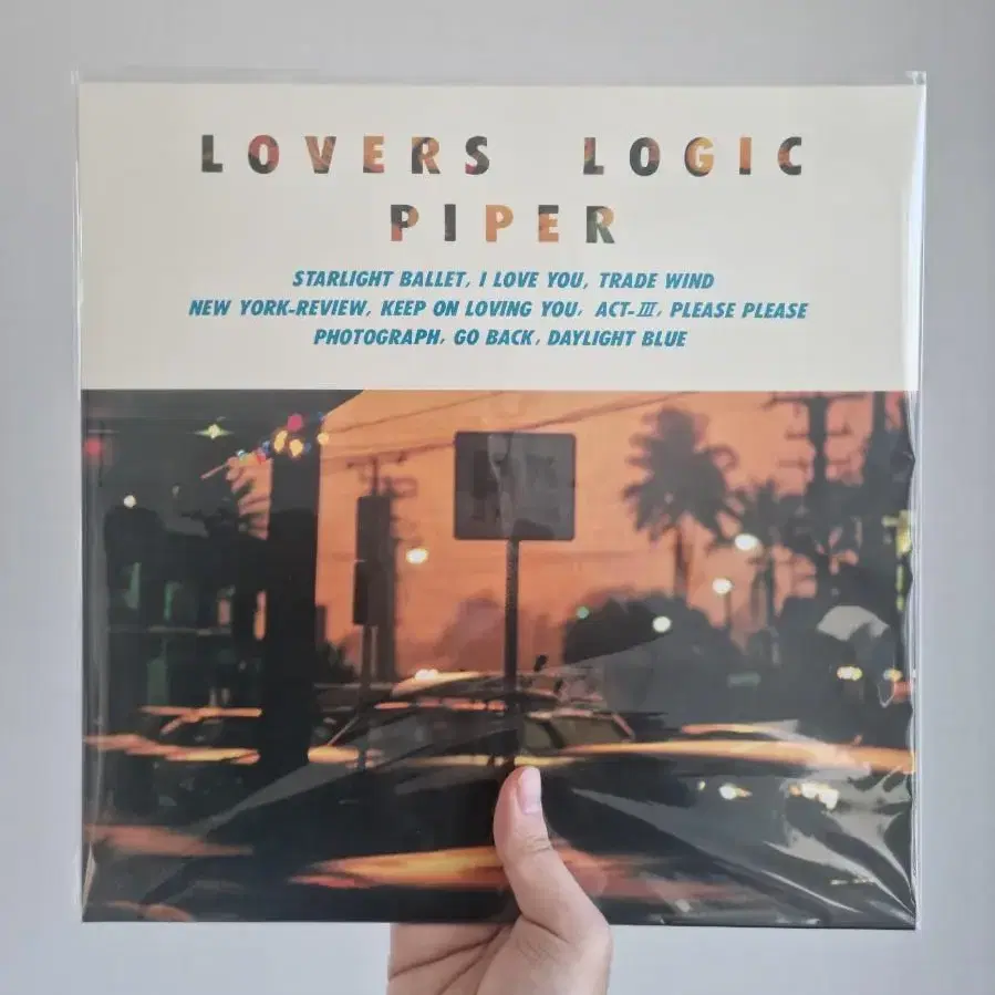 [미개봉] 파이퍼 - Lovers Logic LP / 재발매반