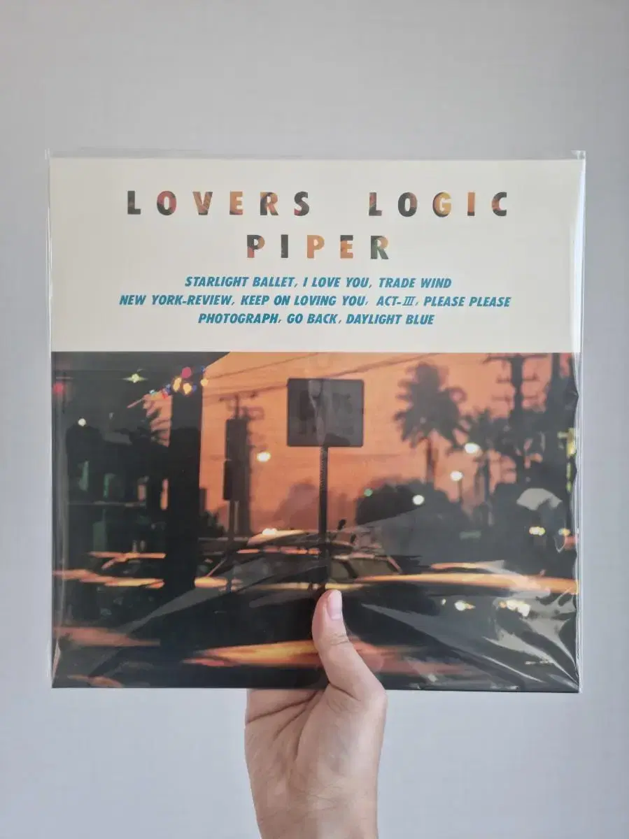 [미개봉] 파이퍼 - Lovers Logic LP / 재발매반