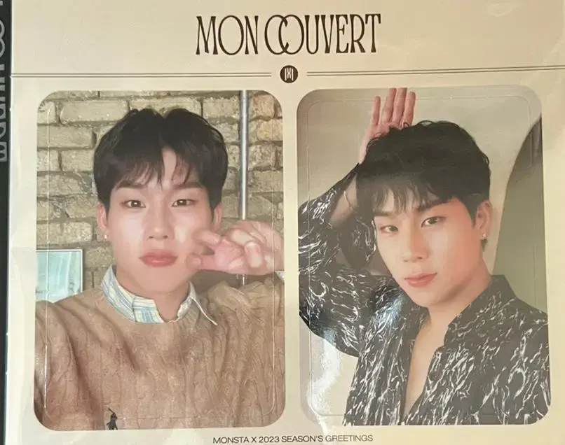 Monsta x jooheon seasons greetings pre-order benefit WTS