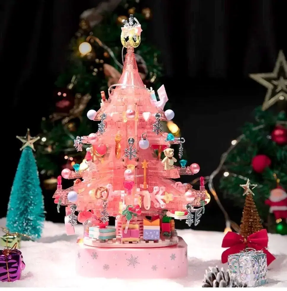 Christmas Pink Tree LEGO