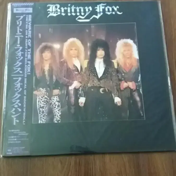 britny fox 일본반 엘피