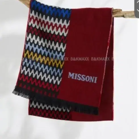 [새상품]미쏘니(MISSONI) 택부착 목도리