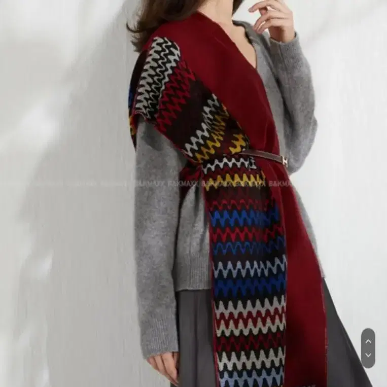 [새상품]미쏘니(MISSONI) 택부착 목도리