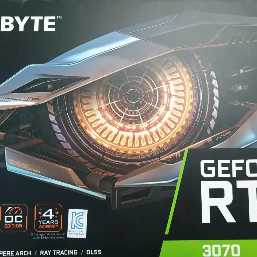 기가바이트 게이밍oc rtx3070 팝니다