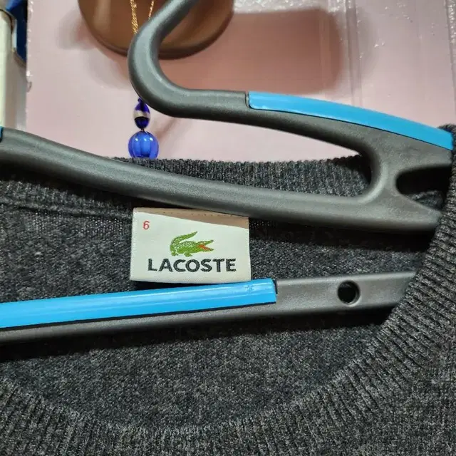 (6사이즈) LACOSTE 라코스테 긴팔티셔츠 ! 겉감 모