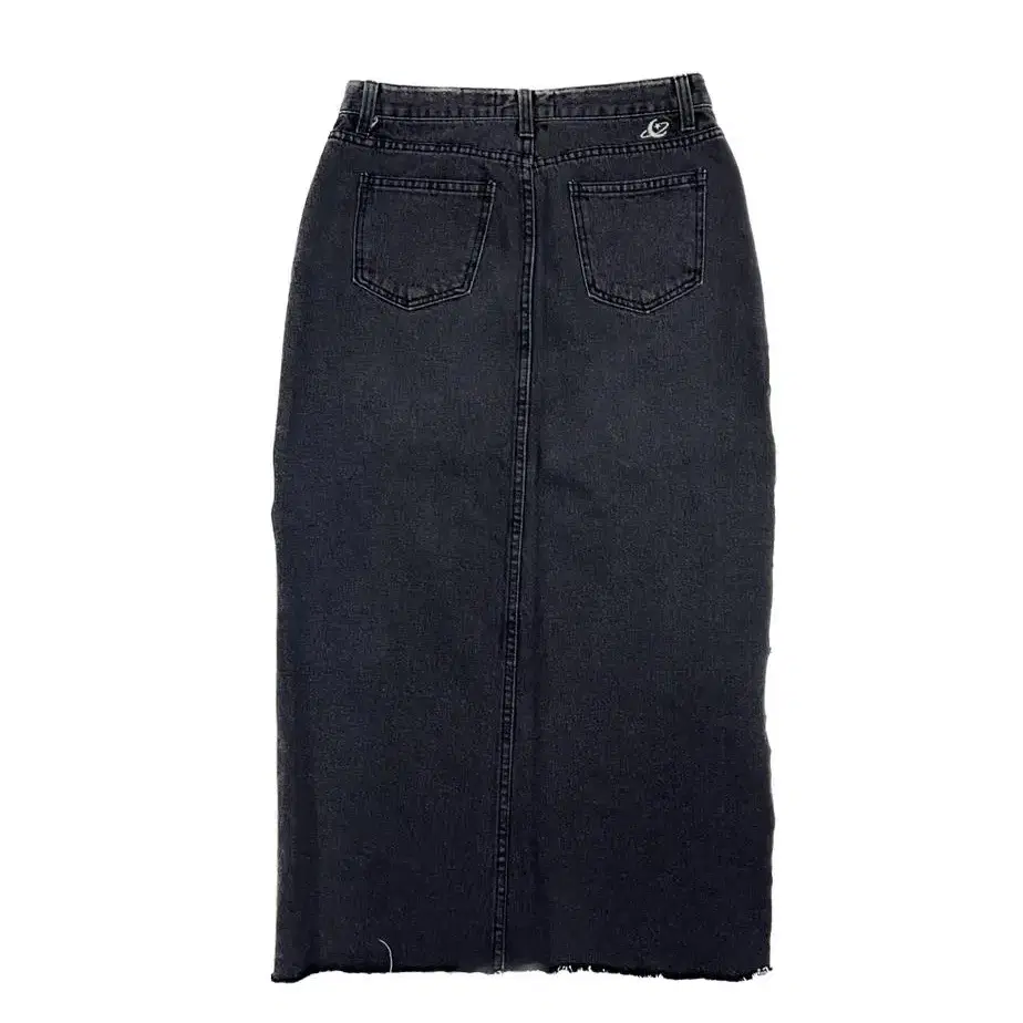 avandress unbalance denim skirt