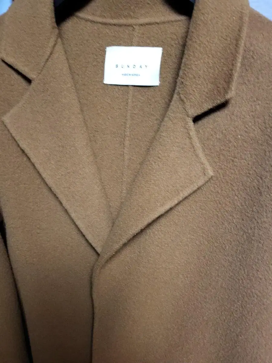 Brown long coat