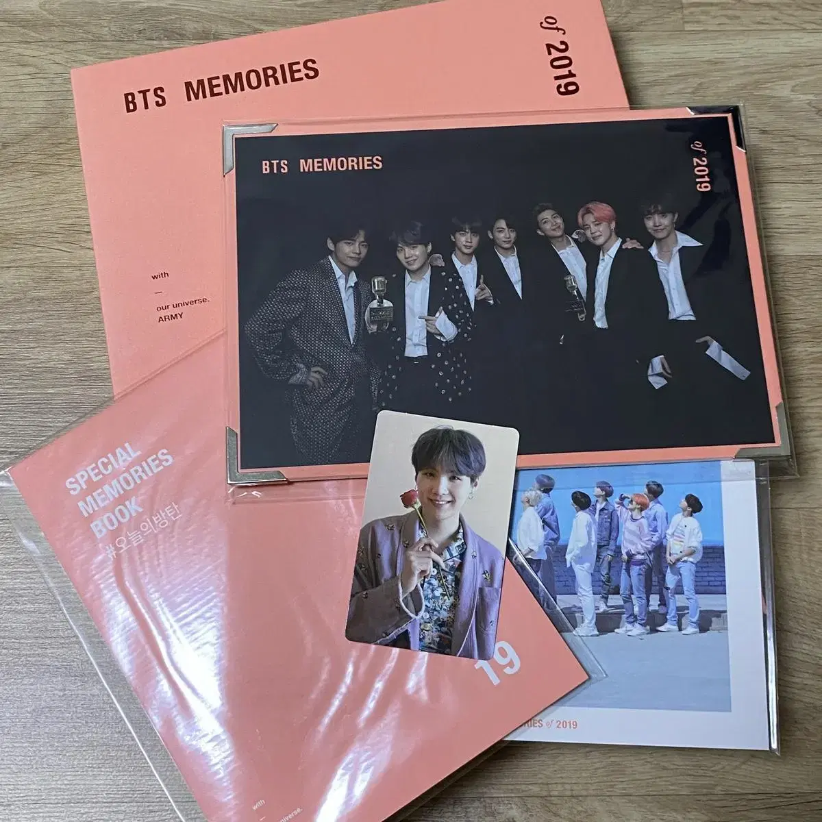 방탄 bts 2019 메모리즈 디비디 dvd 풀셋(포카 윤기)