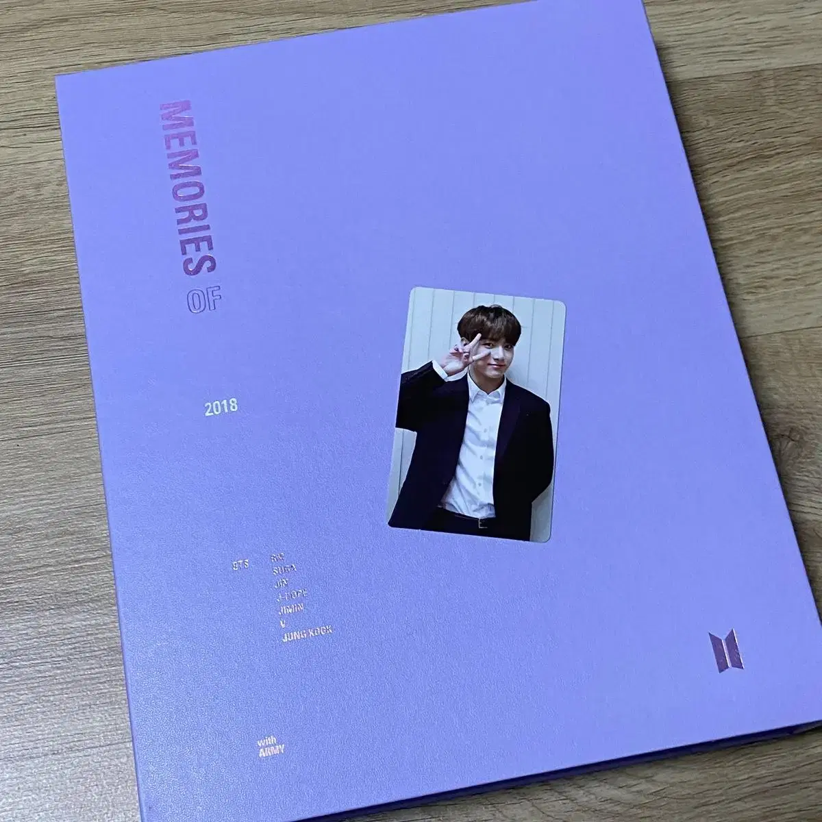 Bangtan BTS 2018 Memories dvd DVD (Photocard Jungkook)/Pre-Order BenefitPre-order Benefit Included