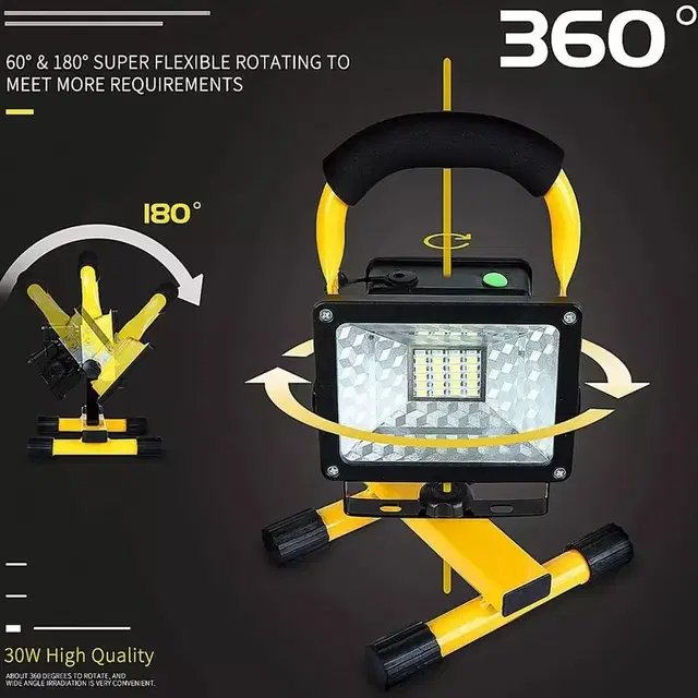 투광등 led 조명 랜턴 작업등 캠핑 낚시 30w