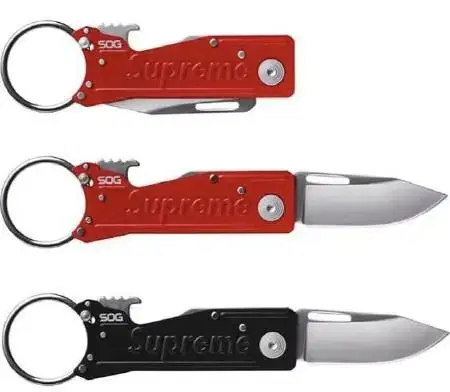 Supreme x SOG KeyTron Folding Knife