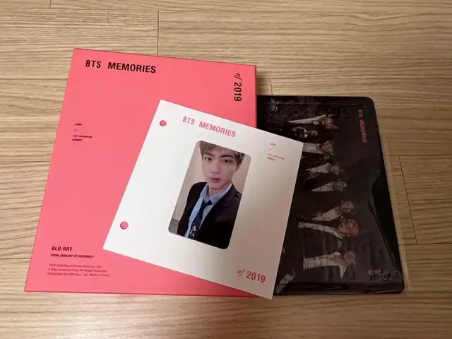 방탄 2019 메모리즈 블루레이 석진포카 포함 덤:석진슬로건