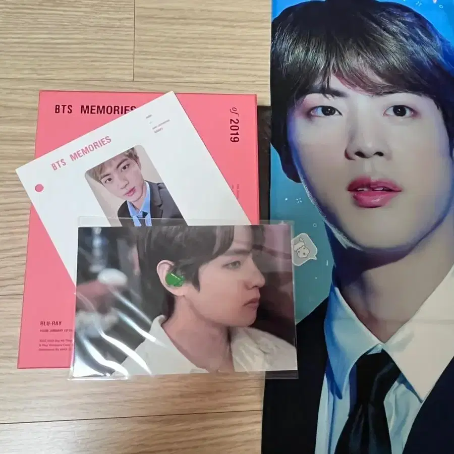 방탄 2019 메모리즈 블루레이 석진포카 포함 덤:석진슬로건