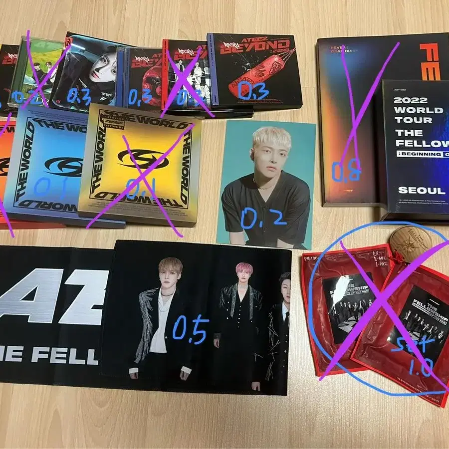 에이티즈 앨범 더펠콘 dvd 블루레이 포스터