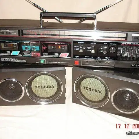 TOSHIBA RT-SX1000 도시바 붐박스 (하자있음)