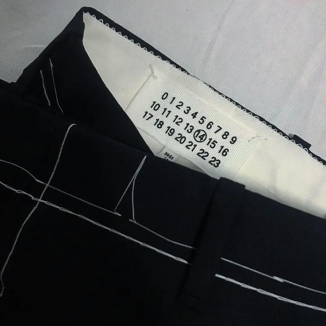 [48]Margiela Stitched Cabra Pants