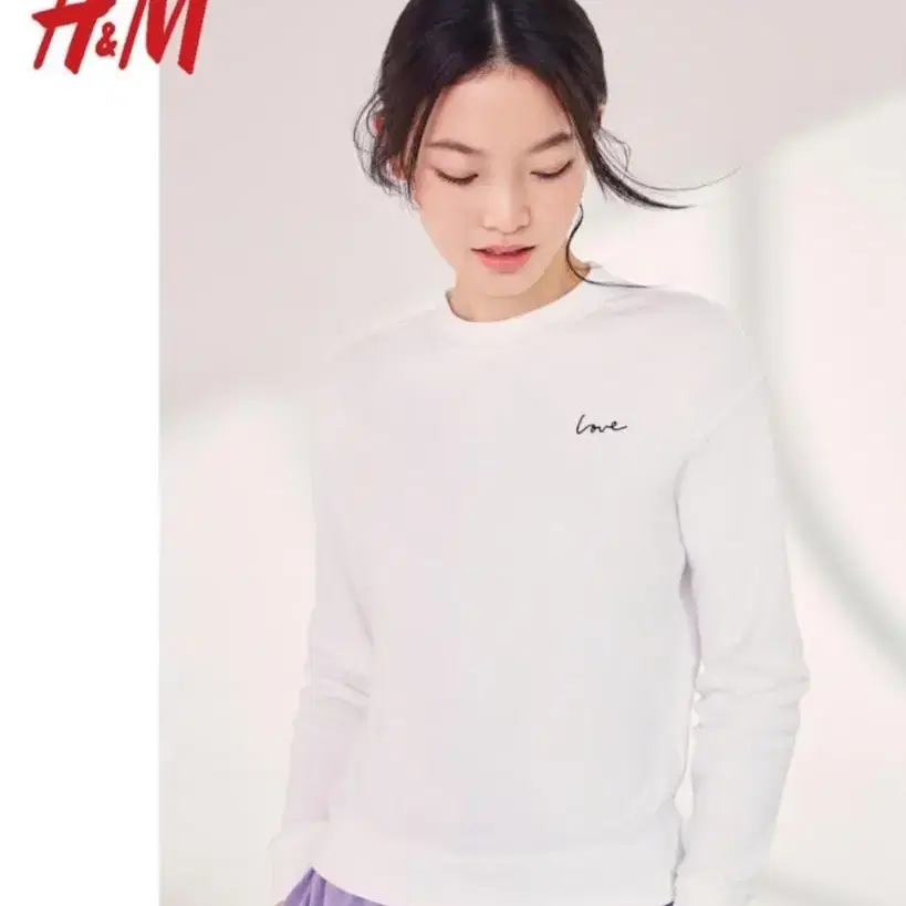 H&M 얇은 맨투맨 긴팔티