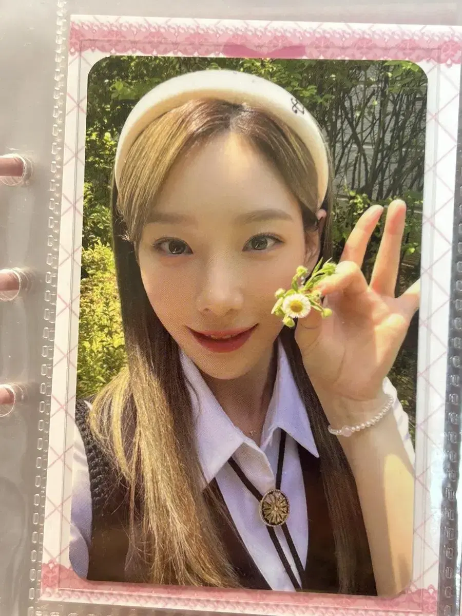 Taeyeon SM Town Concert 1st Photocard